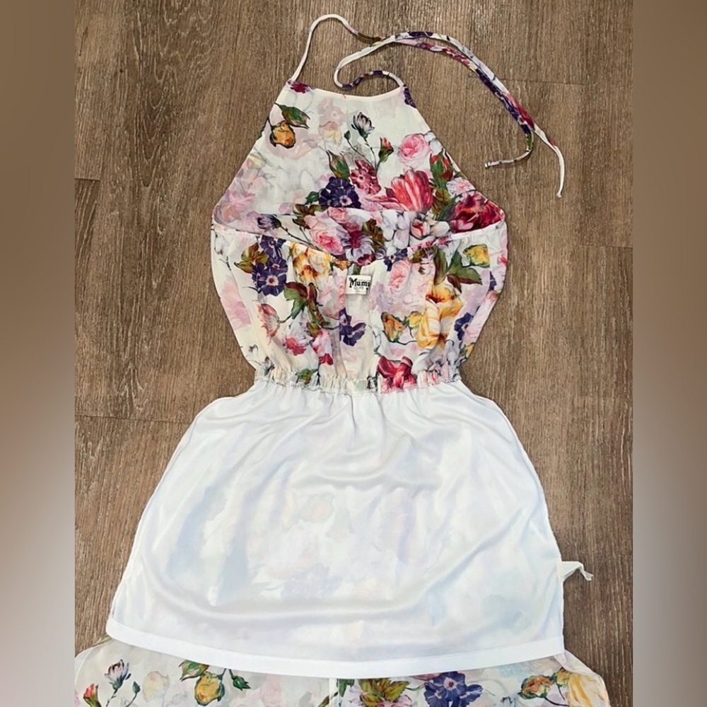 Show Me Your Mumu Heather Halter Dress ~ in Best Friend Floral - Picture 10 of 13